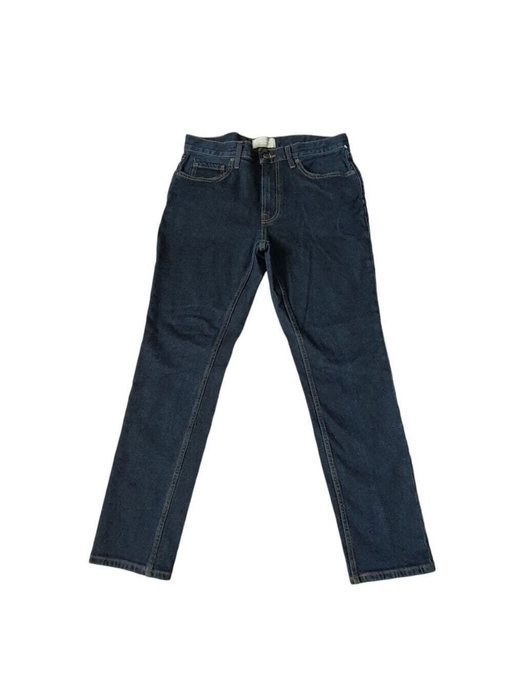 Everlane Mens 33x30 The Slim Fit Jean Dark Wash Organic Cotton